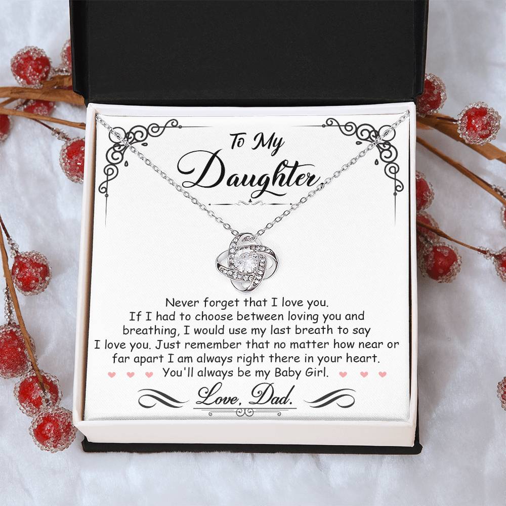 To My Daughter, I'm Always Right Here In Your Heart